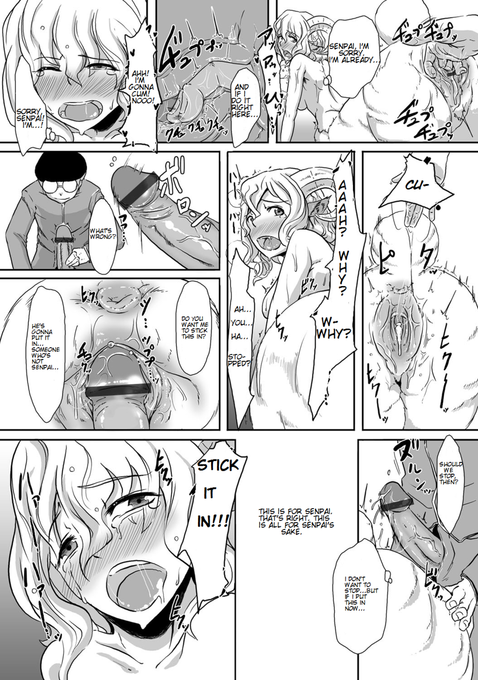 Hentai Manga Comic-Is it No Good if They're Not Human - Meriru's Netori Song-Read-14